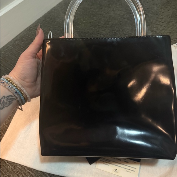 Authentic Prada Limited Edition Patent Leather Runway Bag GUC - Picture 5 of 13